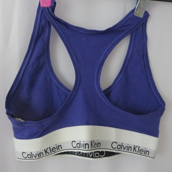 3 Calvin Klein Sport Bras (BLACK, RED AND PURPLE) - Picture 8 of 9